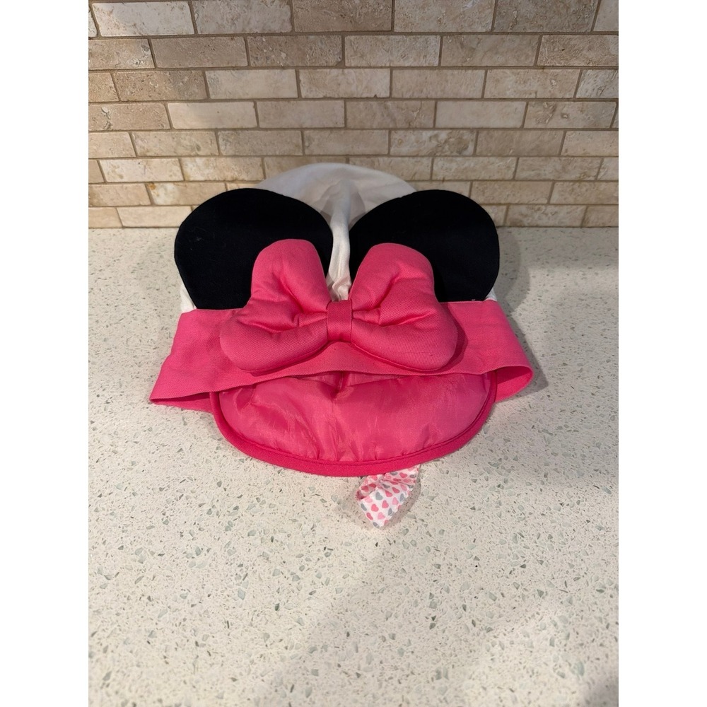 Disney Chef Minnie Mouse Ears Hat Pink Baking Costume‎ Park OSFA